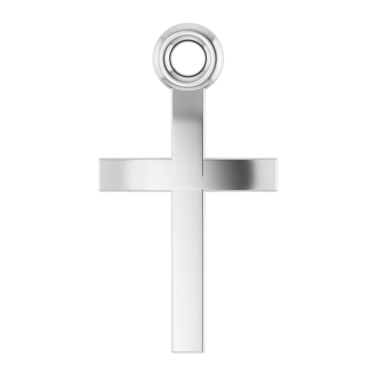 Polished Cross Pendant