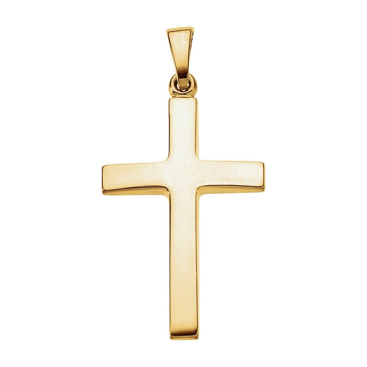Polished Cross Pendant