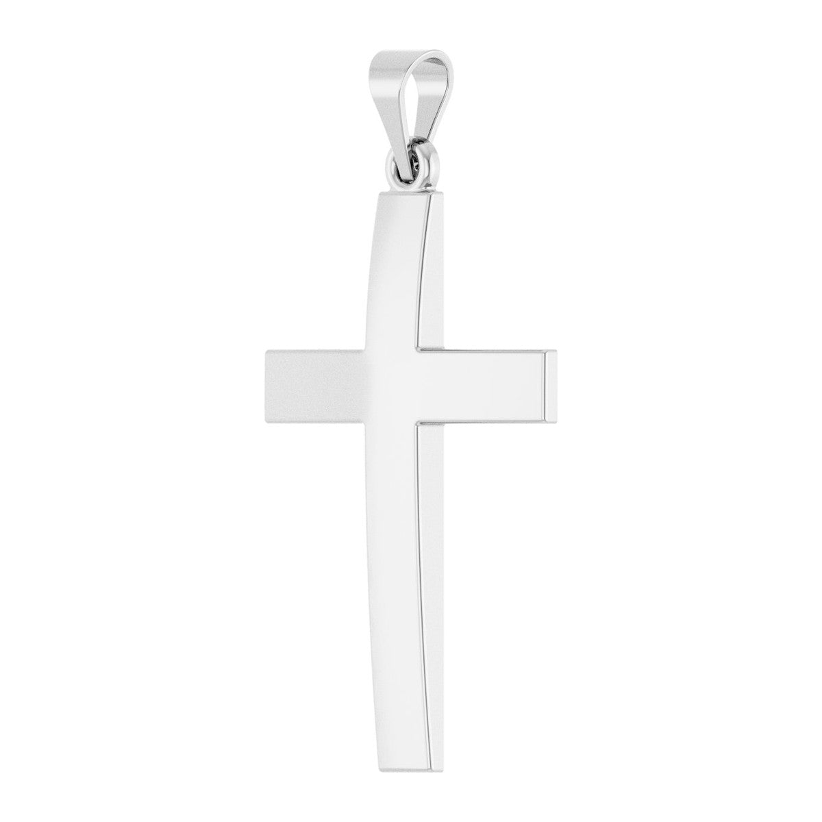 Polished Cross Pendant