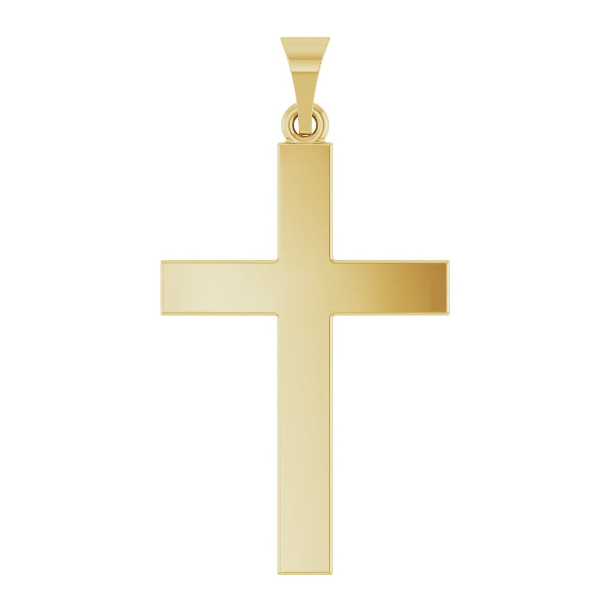 Polished Cross Pendant