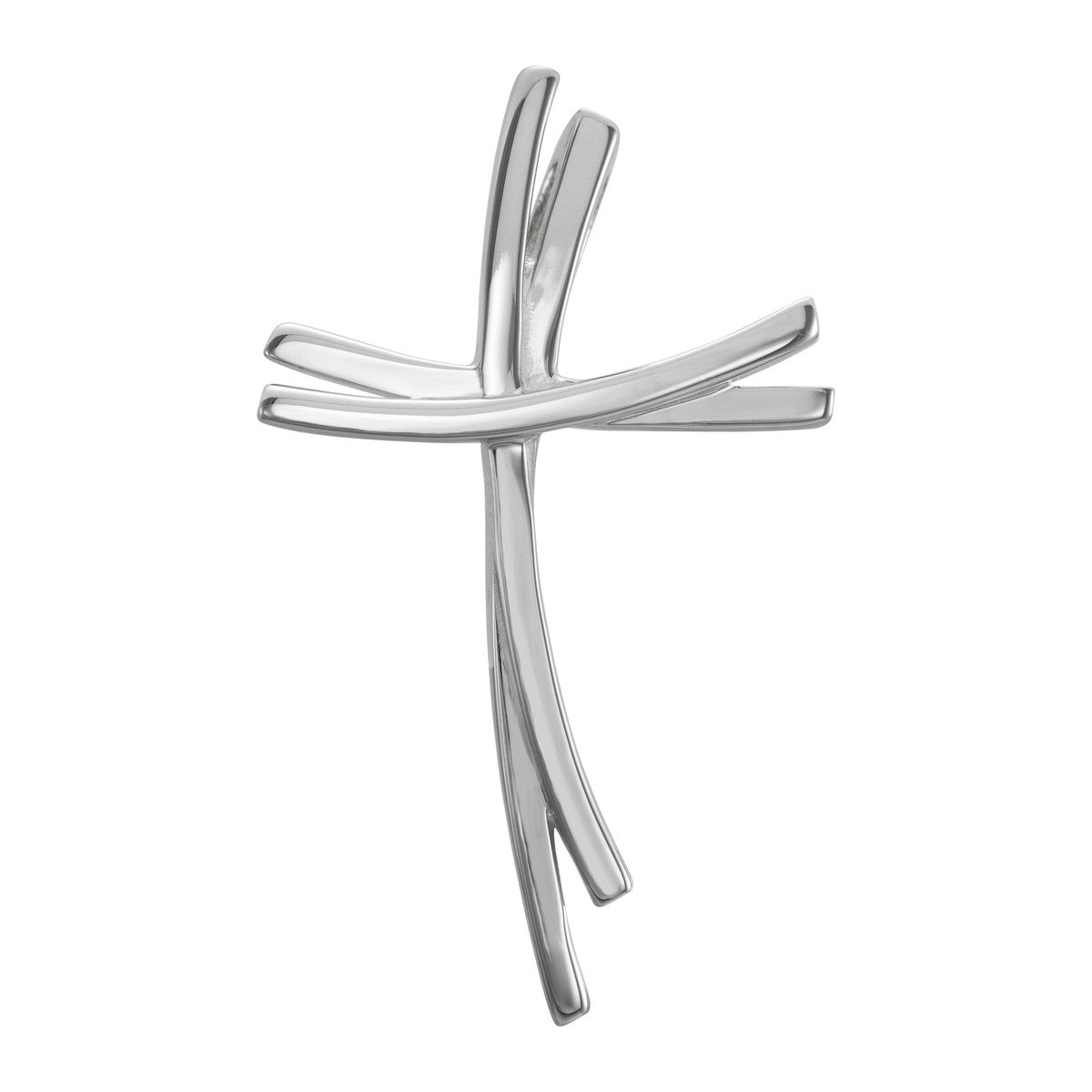 Brushstroke Cross Pendant