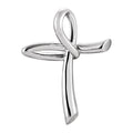 Ribbon Loop Cross Pendant
