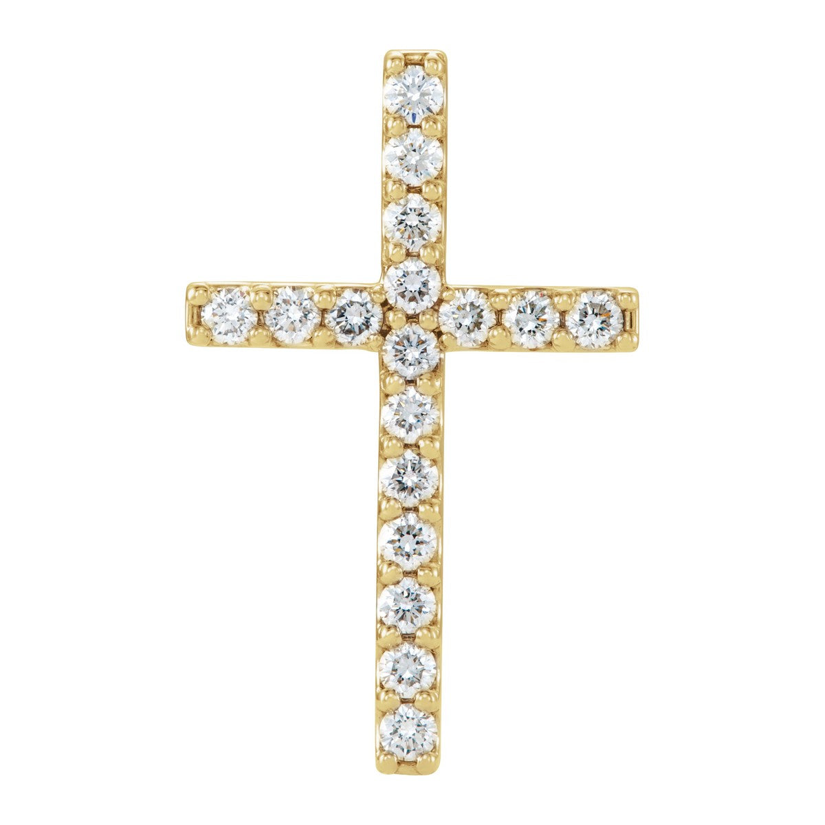 Petite Diamond Cross Pendant