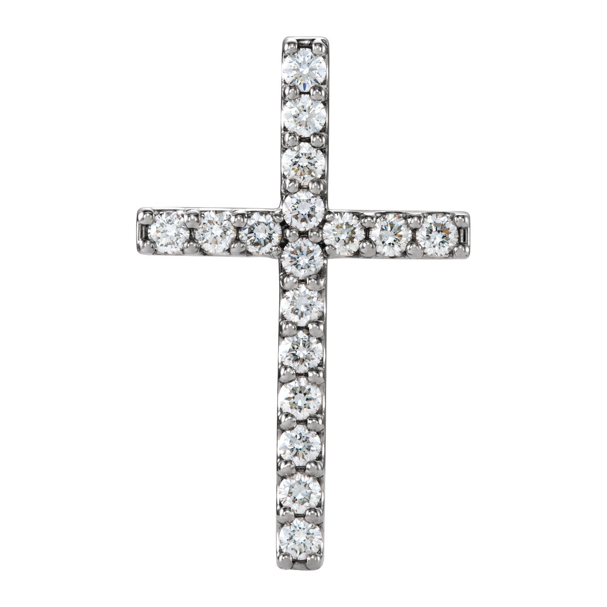 Petite Diamond Cross Pendant
