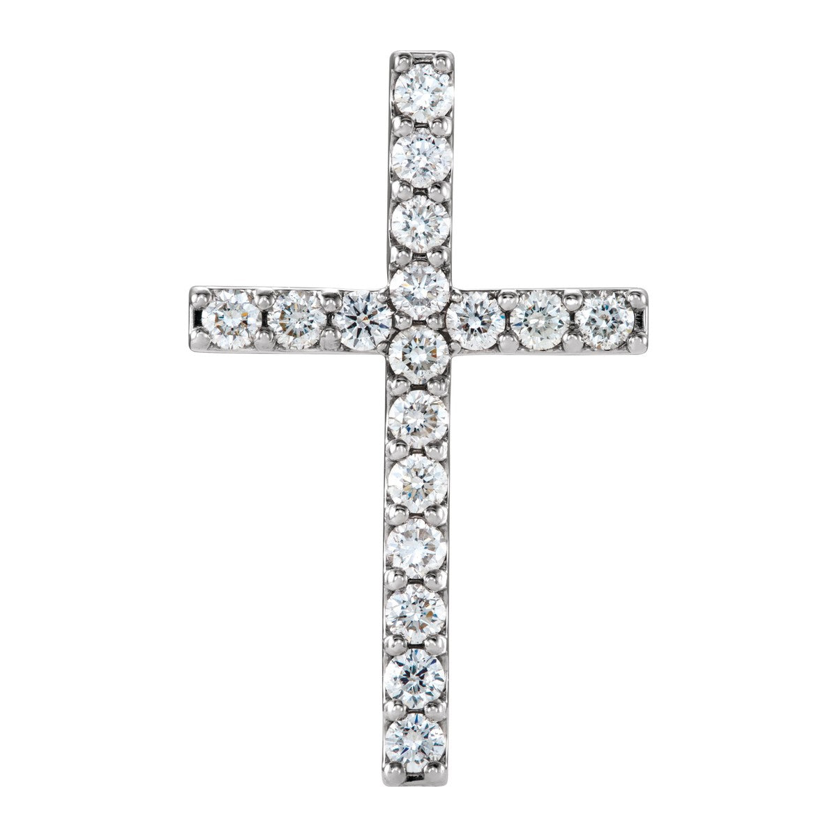 Petite Diamond Cross Pendant