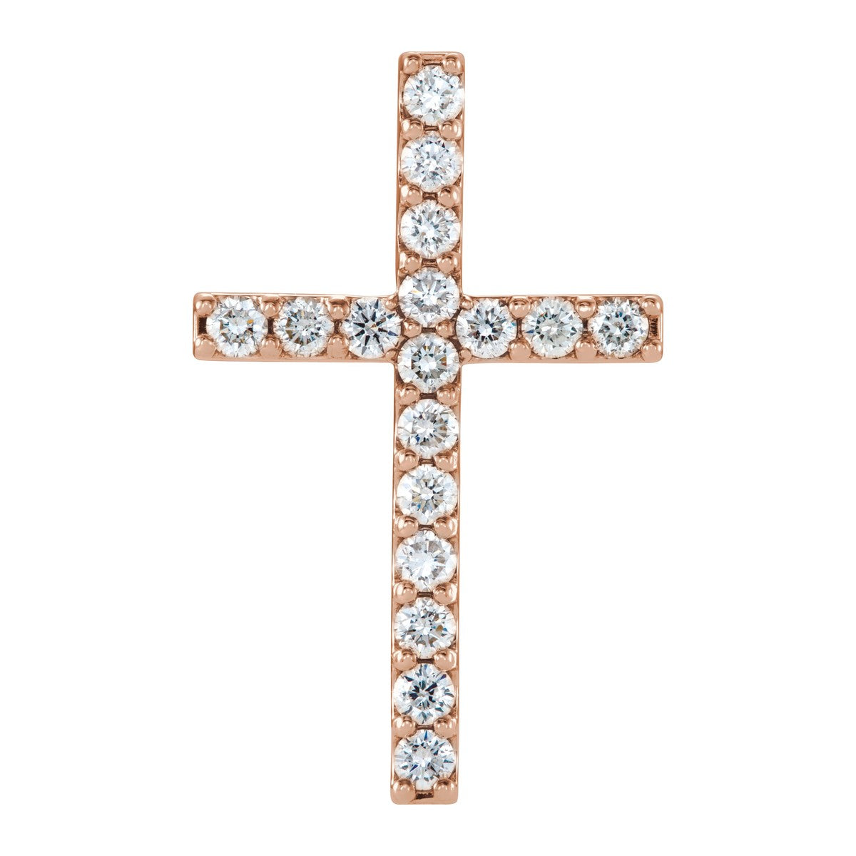 Petite Diamond Cross Pendant