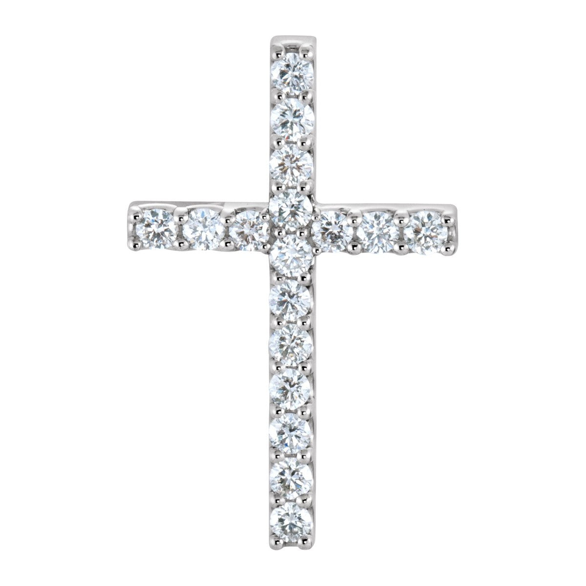 Petite Diamond Cross Pendant