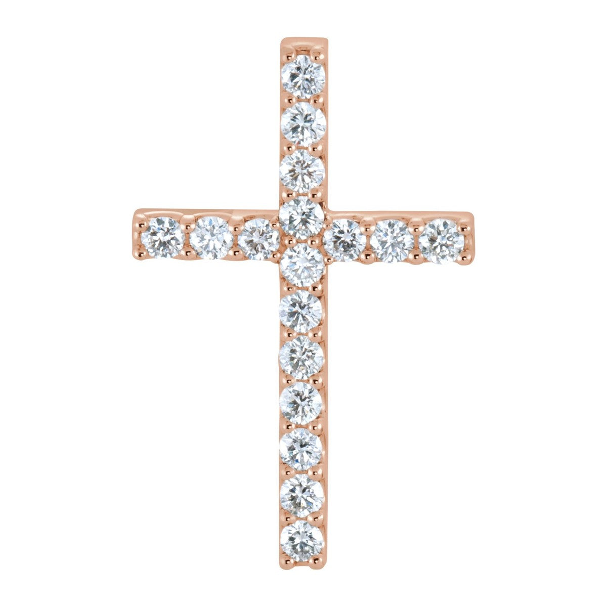 Petite Diamond Cross Pendant