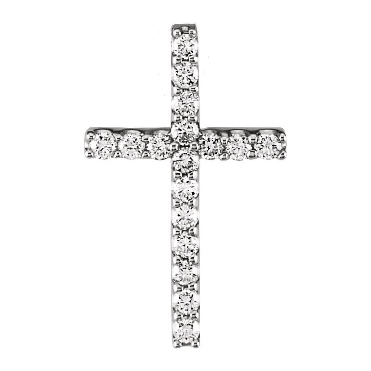Petite Diamond Cross Pendant