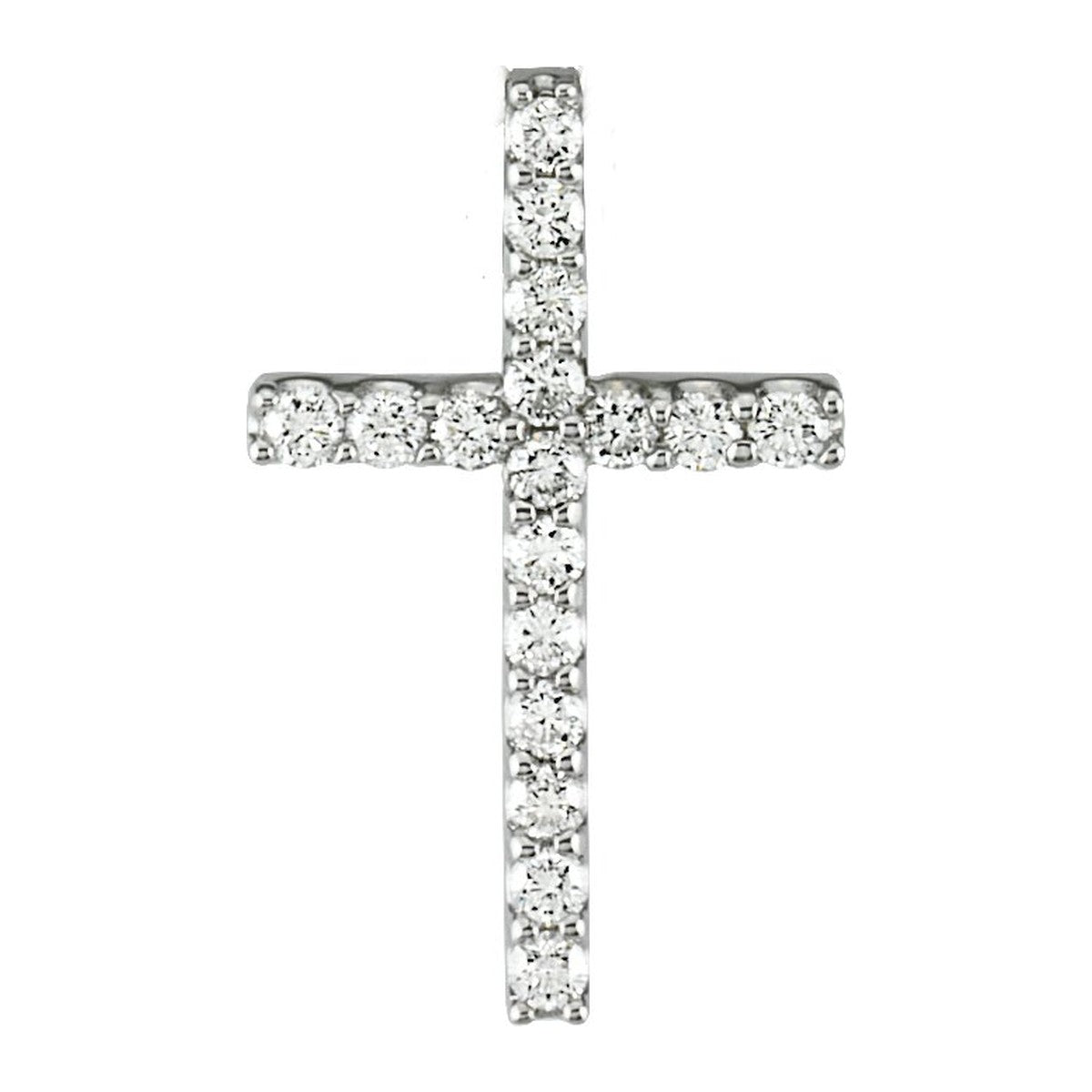 Petite Diamond Cross Pendant