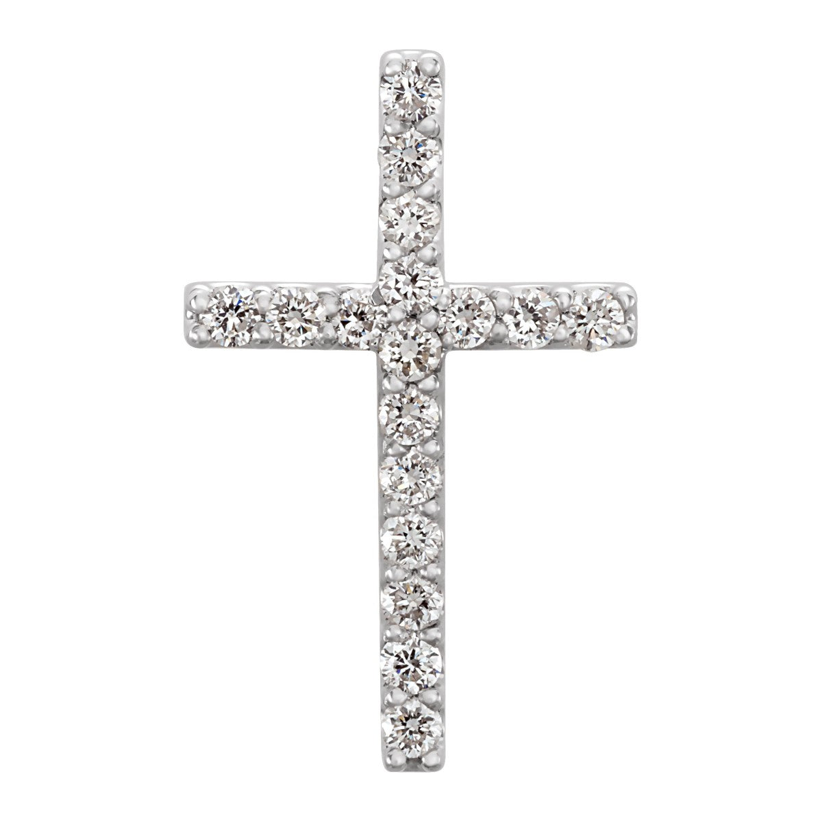 Petite Diamond Cross Pendant