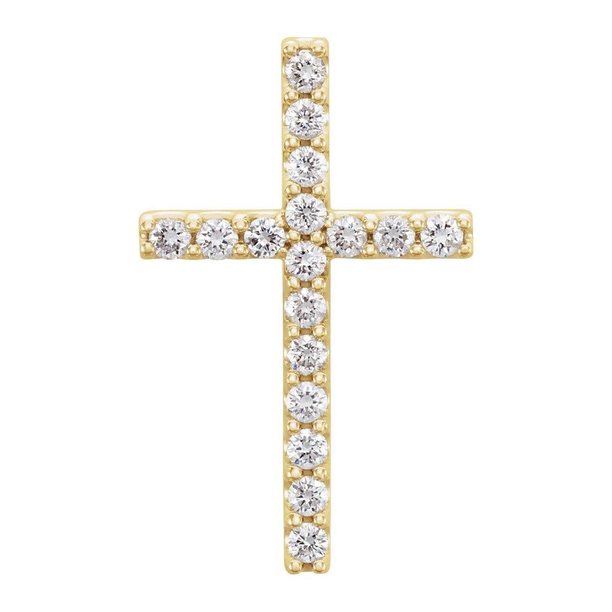 Petite Diamond Cross Pendant