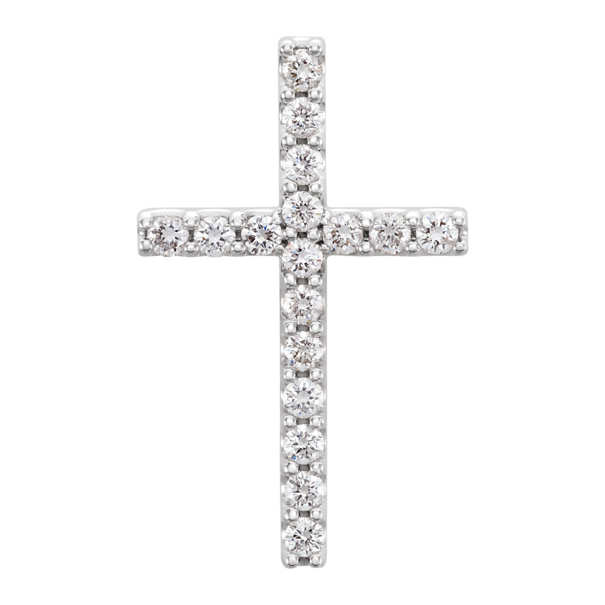 Petite Diamond Cross Pendant