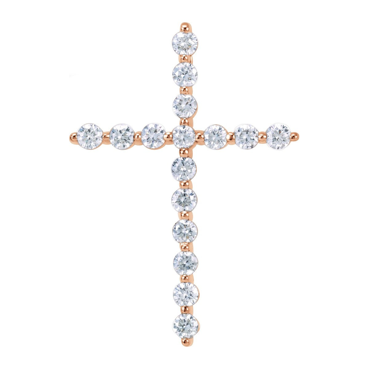 Diamond Latin Cross Pendant