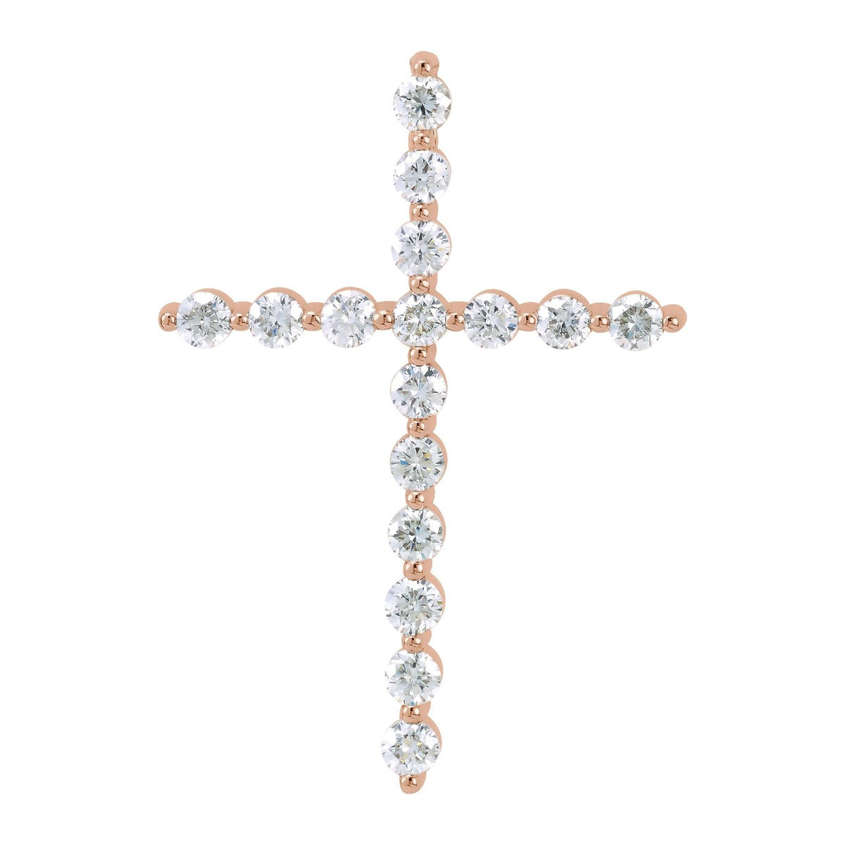 Diamond Latin Cross Pendant
