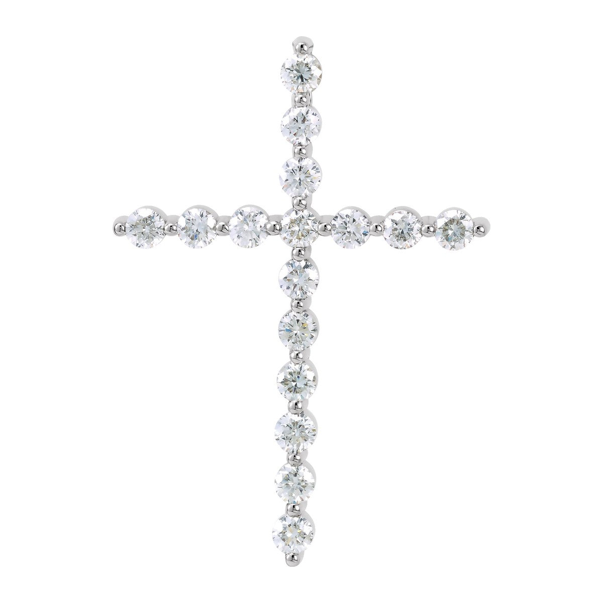 Diamond Latin Cross Pendant