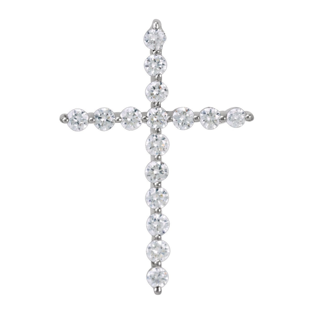 Diamond Latin Cross Pendant
