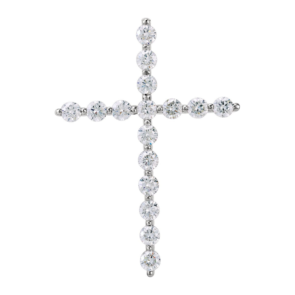 Diamond Latin Cross Pendant