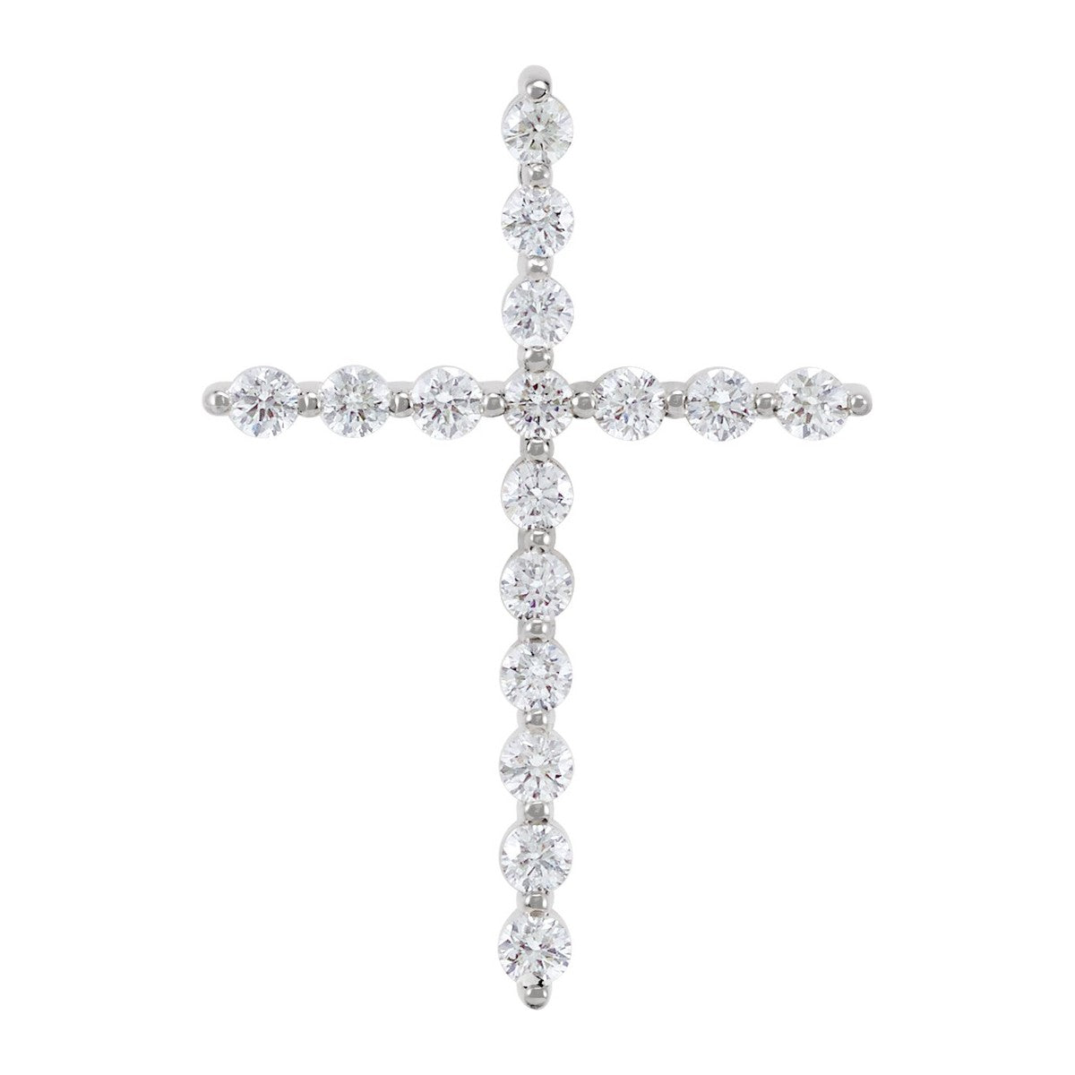 Diamond Latin Cross Pendant
