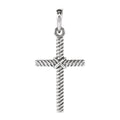 Small Rope Cross Pendant