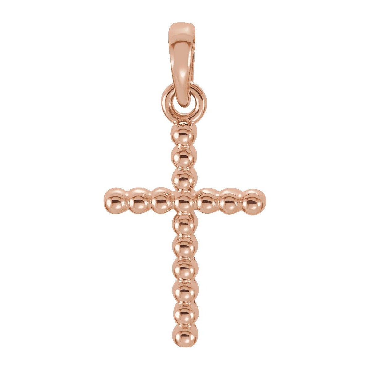 Beaded Cross Pendant