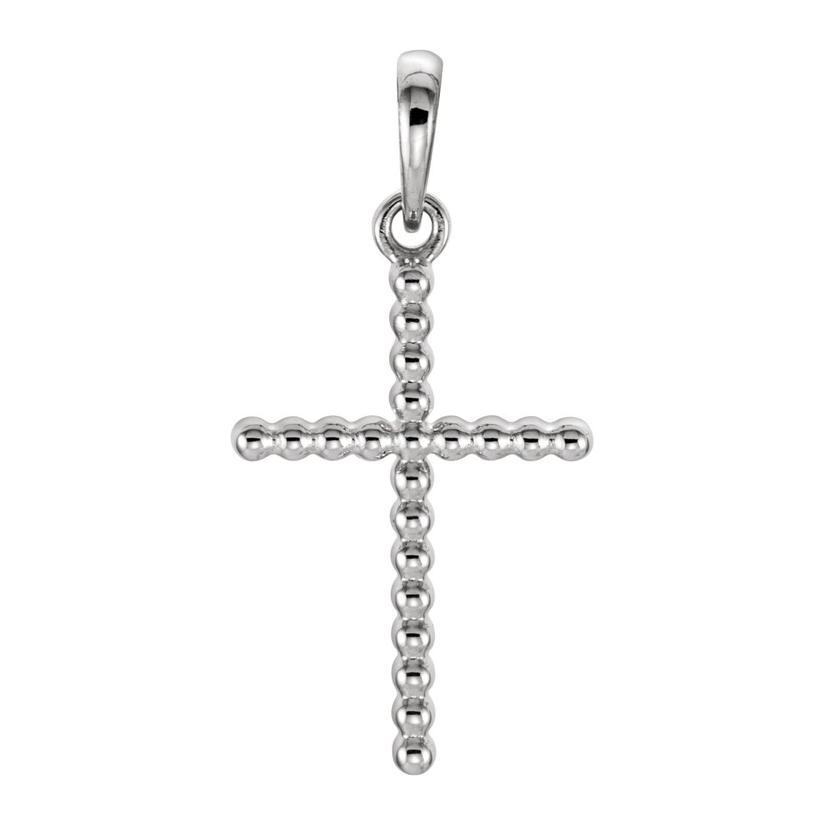 Beaded Cross Pendant