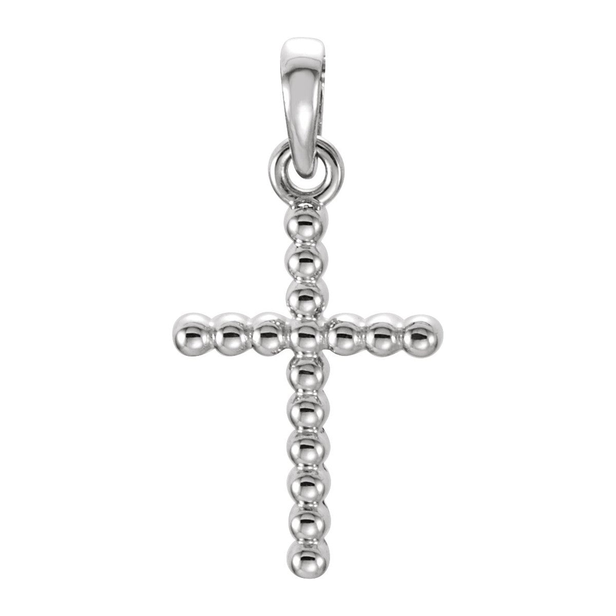 Beaded Cross Pendant