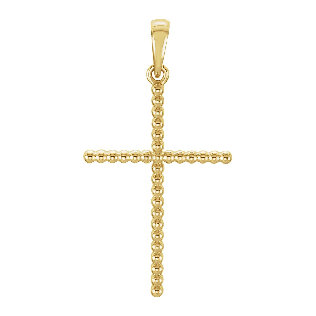 Beaded Cross Pendant