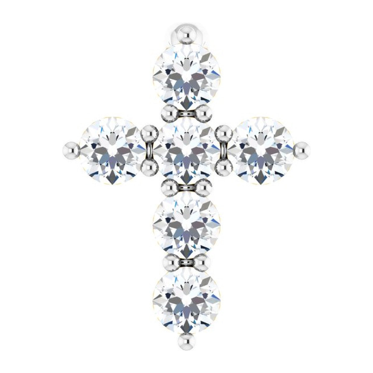 Accented Cross Pendant