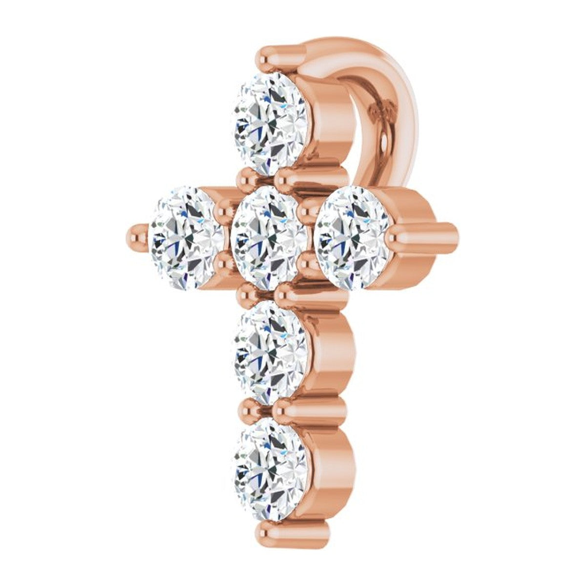 Accented Cross Pendant