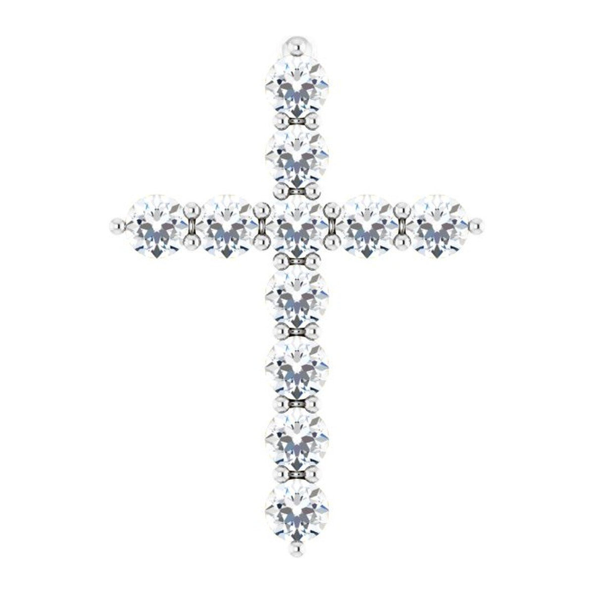 Accented Cross Pendant