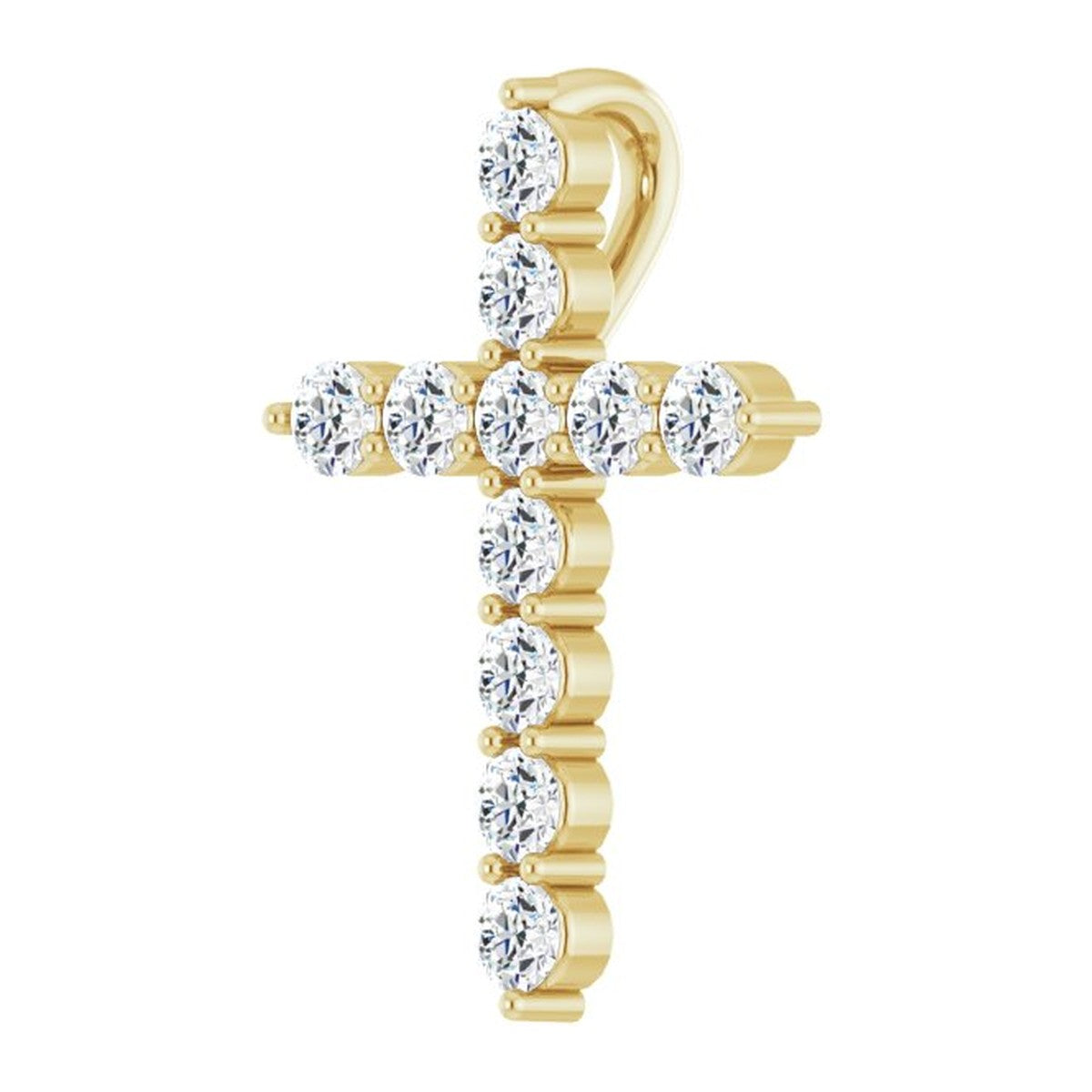 Accented Cross Pendant