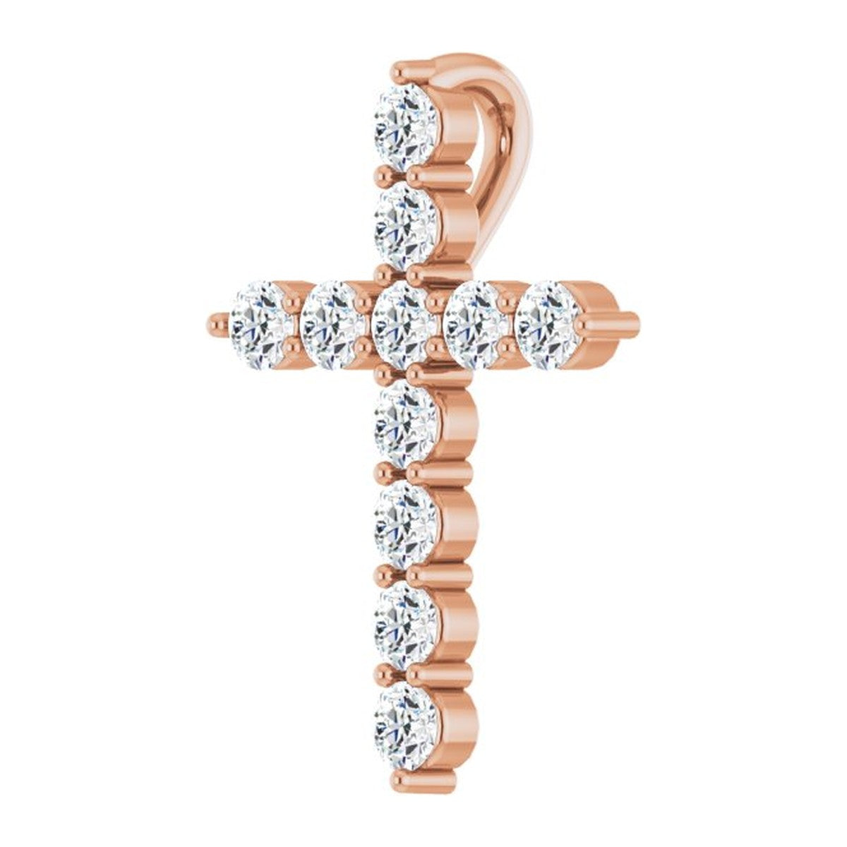 Accented Cross Pendant