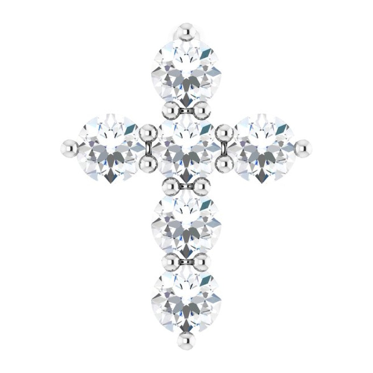 Accented Cross Pendant