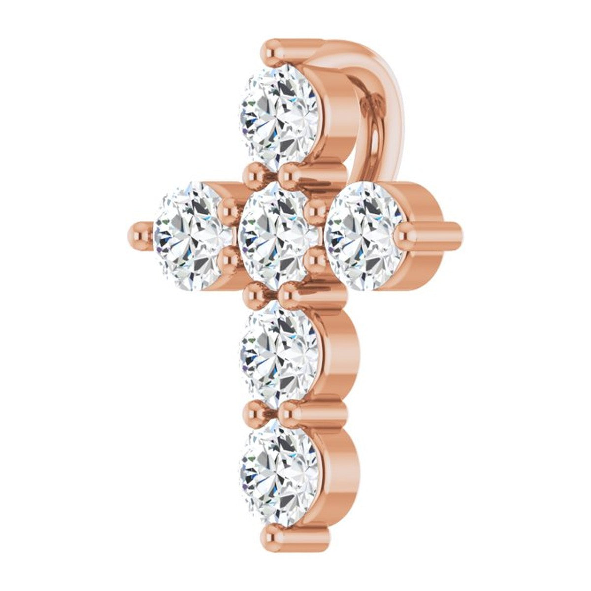 Accented Cross Pendant