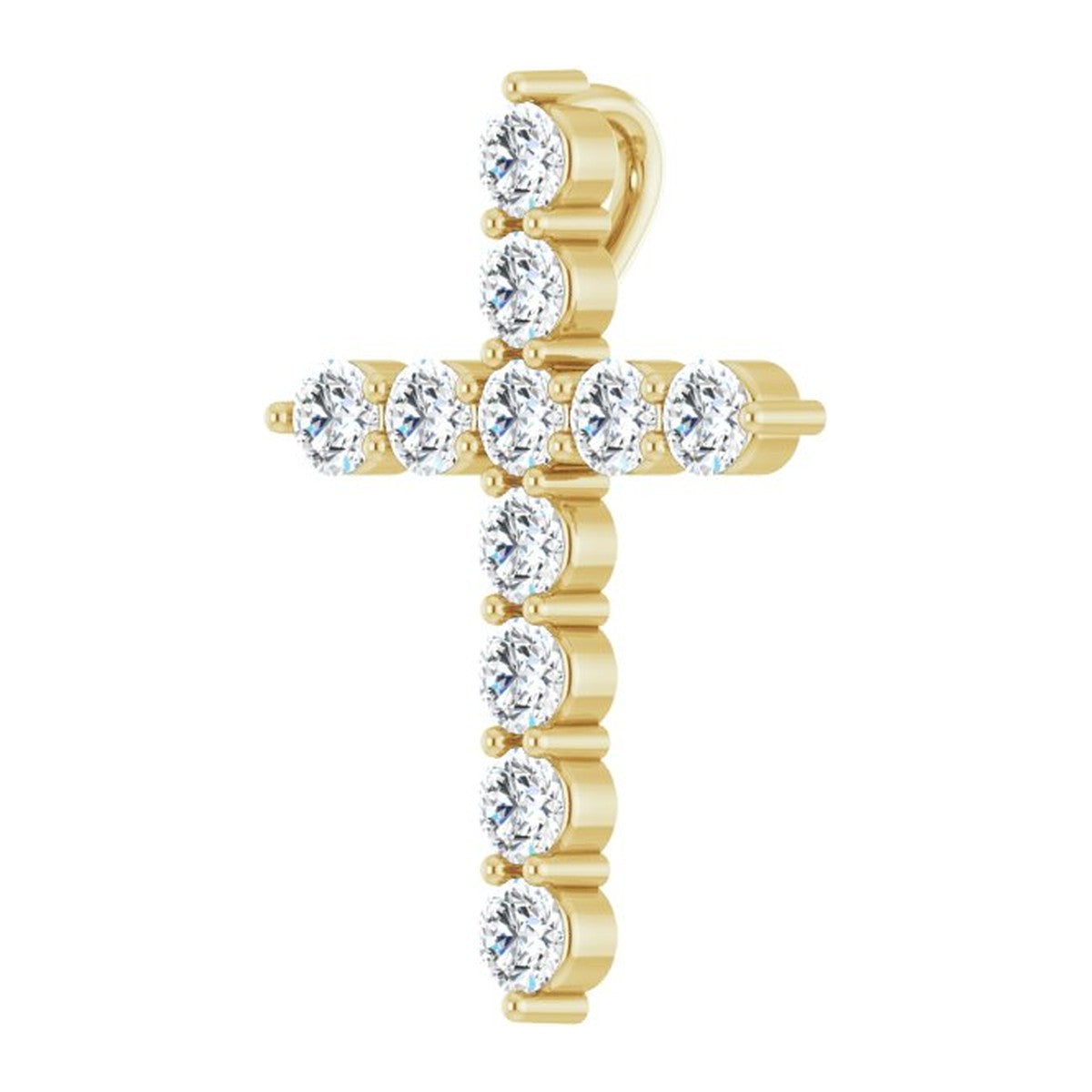 Accented Cross Pendant