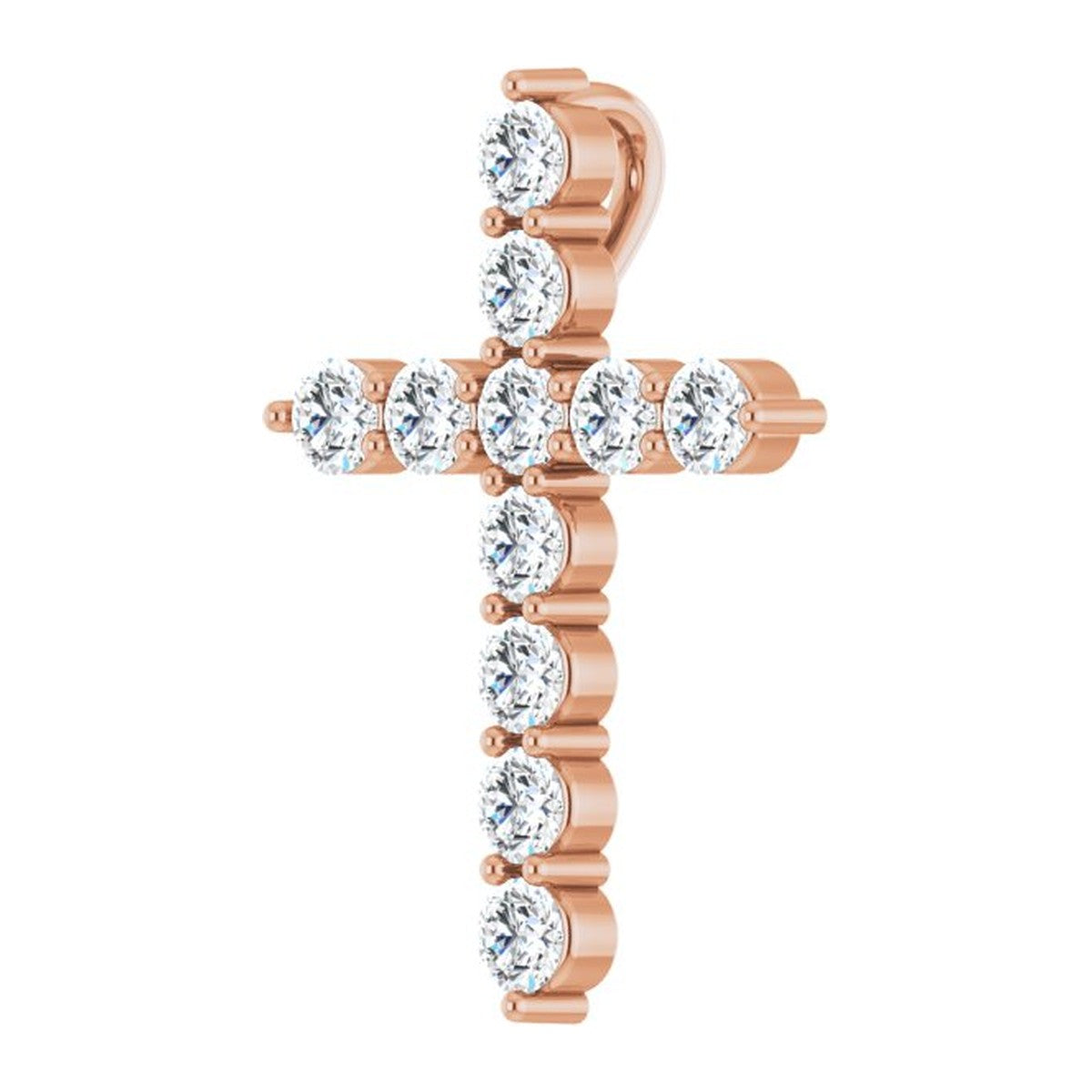 Accented Cross Pendant