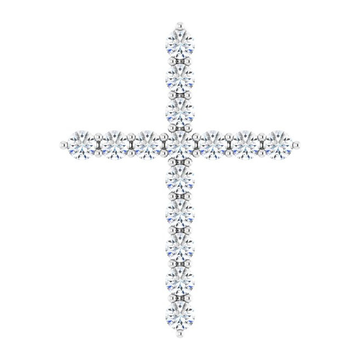 Accented Cross Pendant