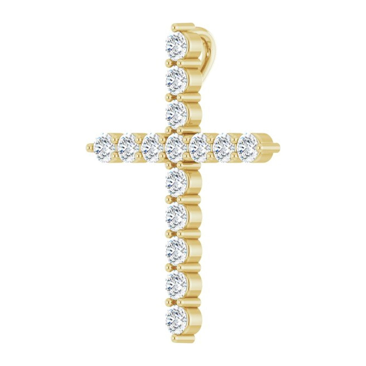 Accented Cross Pendant