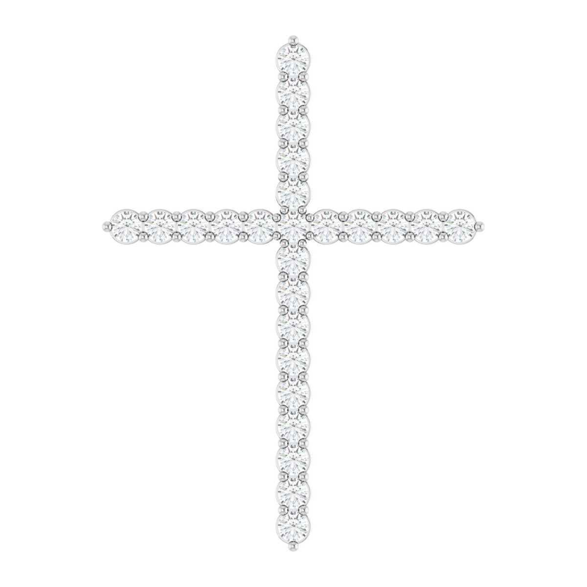 Accented Cross Pendant