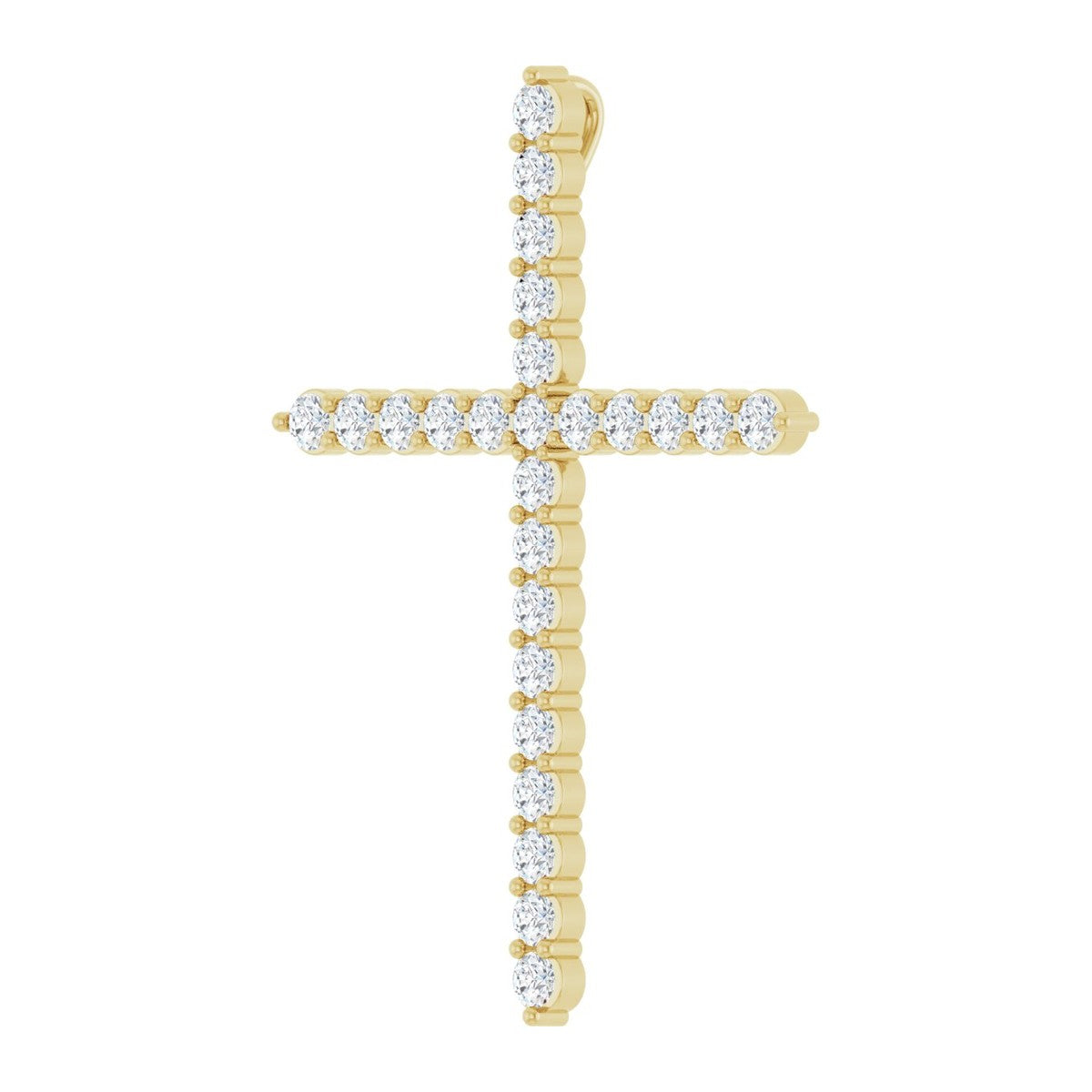 Accented Cross Pendant