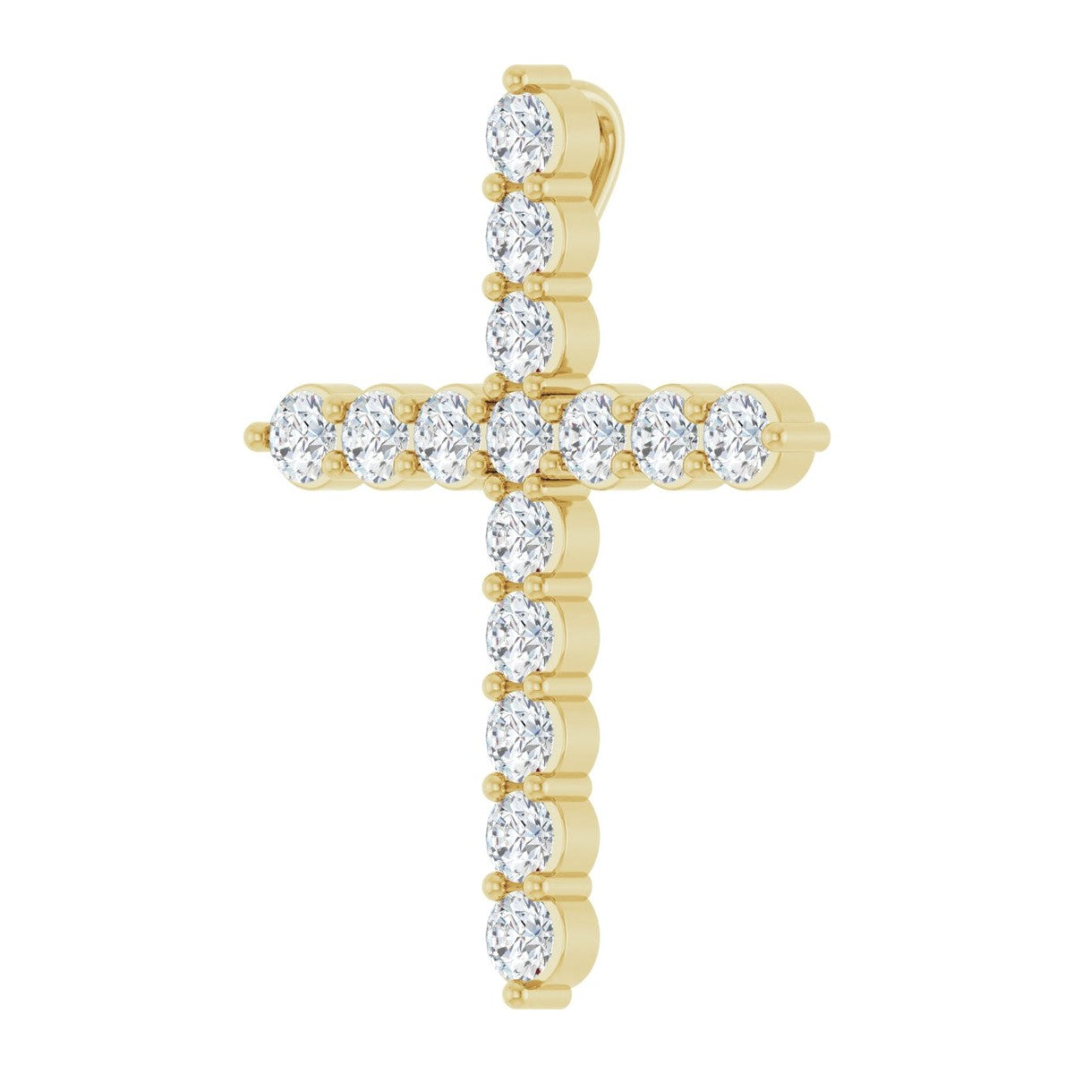 Accented Cross Pendant