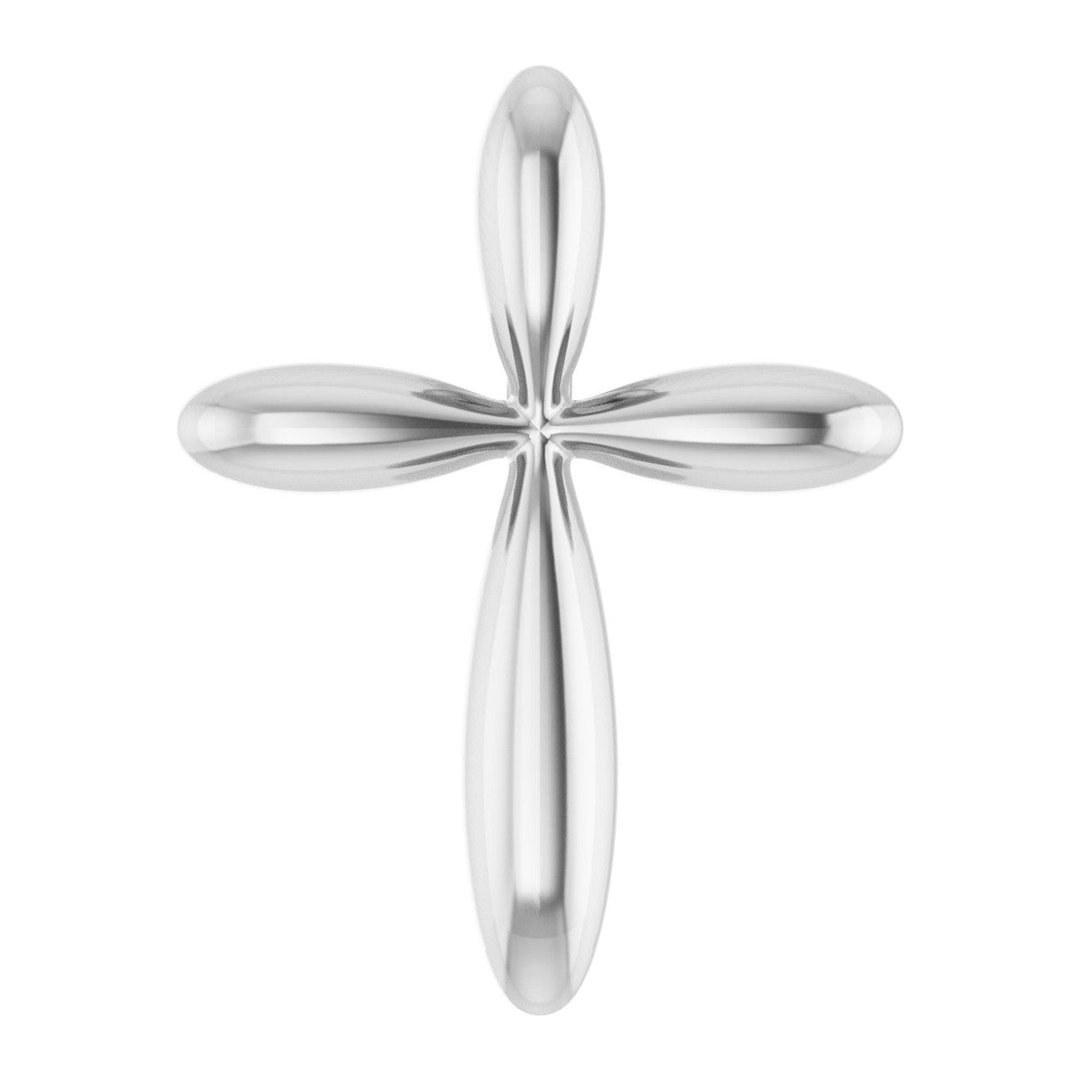 Rounded Cross Pendant