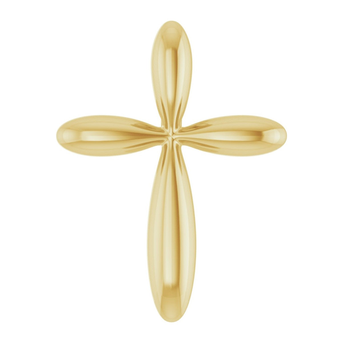 Rounded Cross Pendant