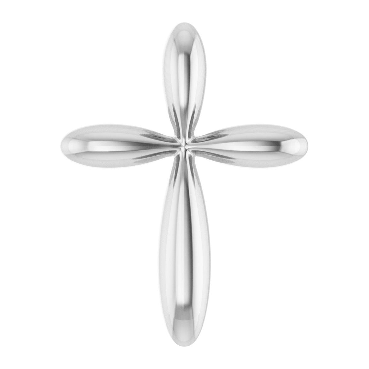Rounded Cross Pendant