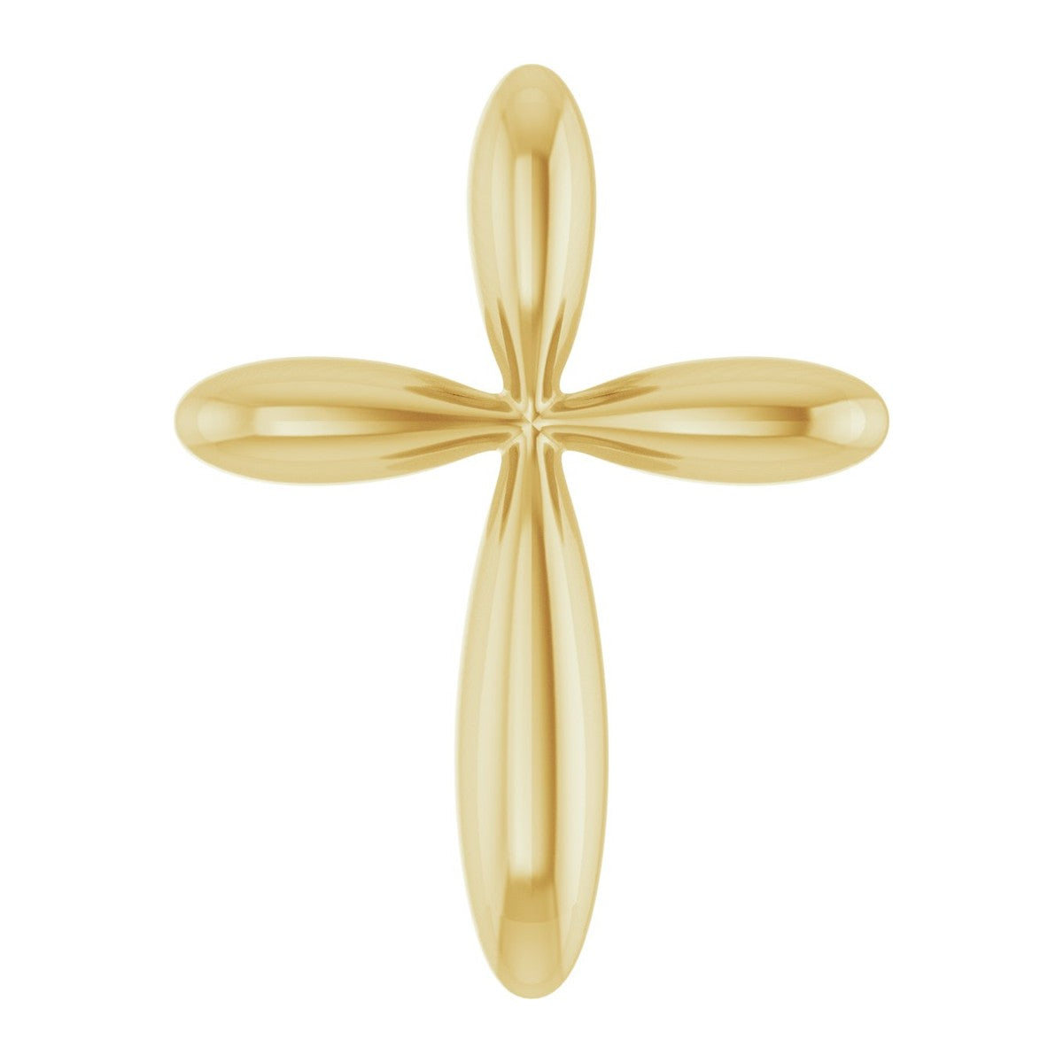 Rounded Cross Pendant