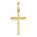 Geometric Cross Pendant