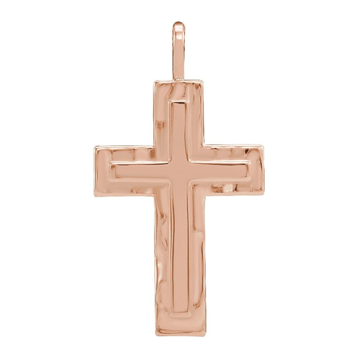 Textured Cross Pendant