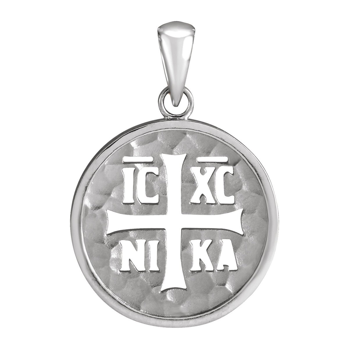 Orthodox IC XC NIKA Medallion Pendant