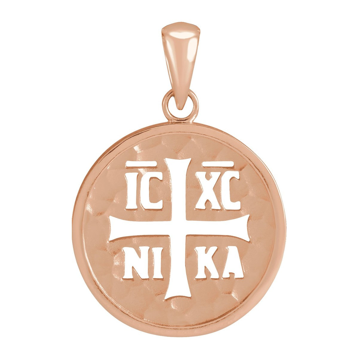Orthodox IC XC NIKA Medallion Pendant